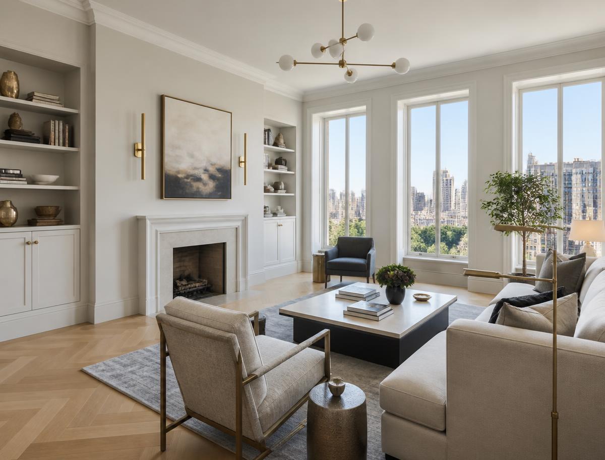 Bright, well-appointed rental apartment interior